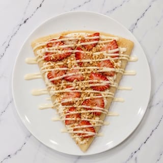 Cheesecake Strawberry Crepe