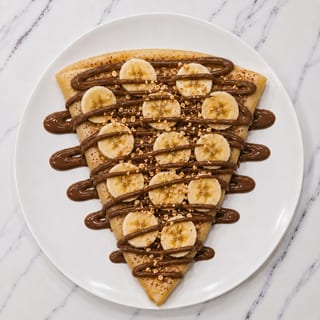Nutella Banana Crepe
