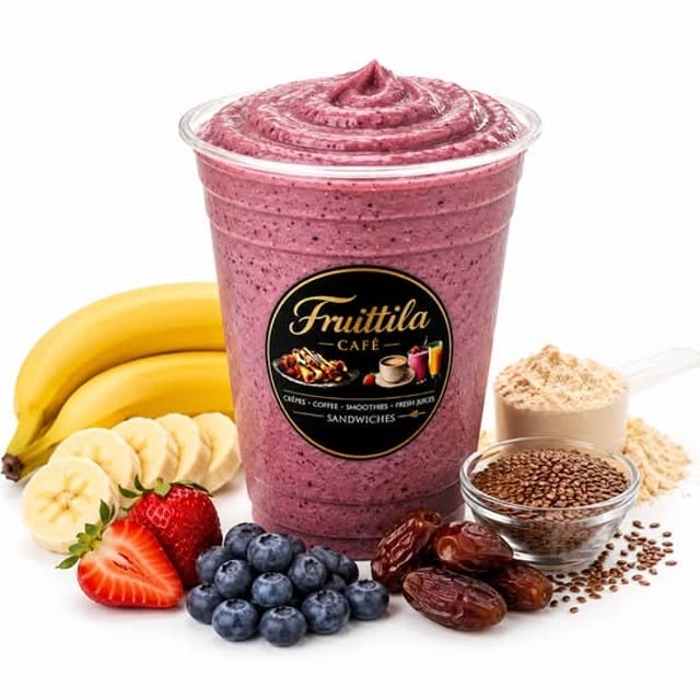 Powerful Berry Protein Smoothie.